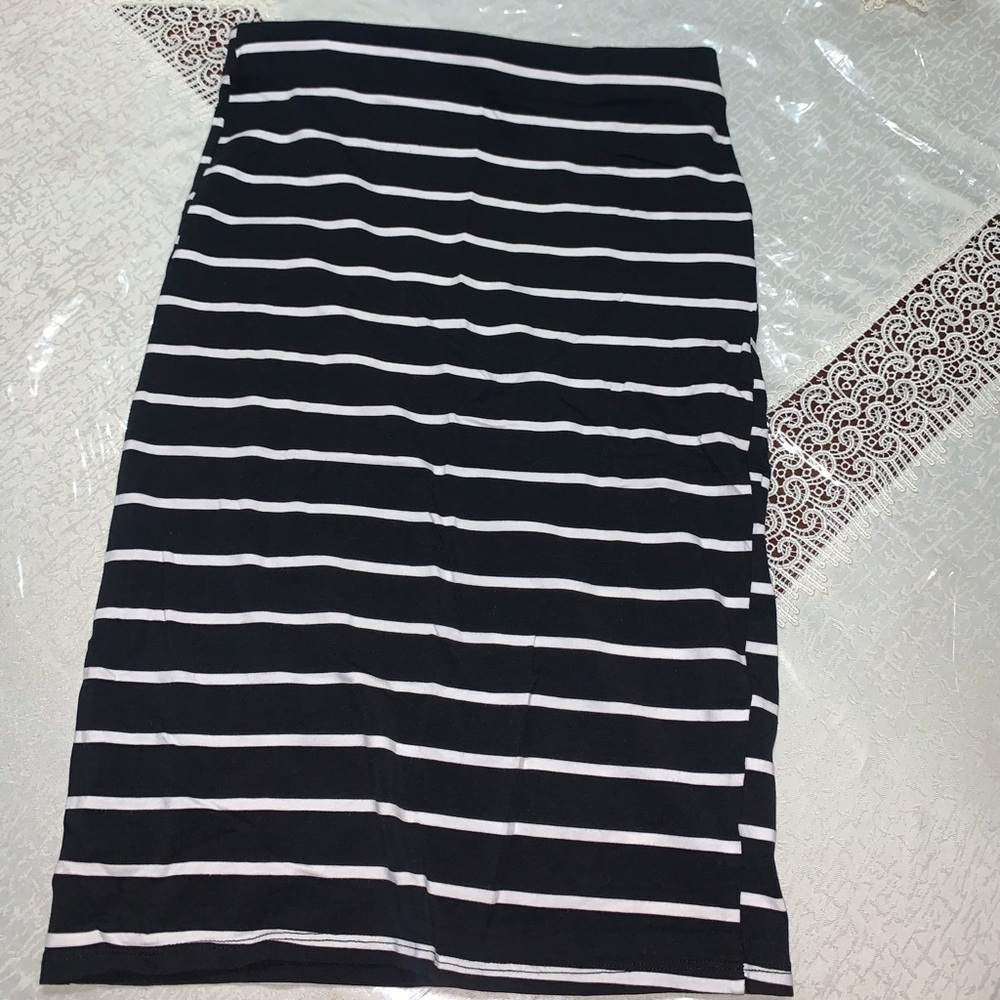Black and White Skirt